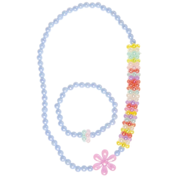 Necklace and bracelet for children - mermaid
