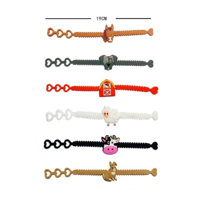 Bracelet for children - farm animals