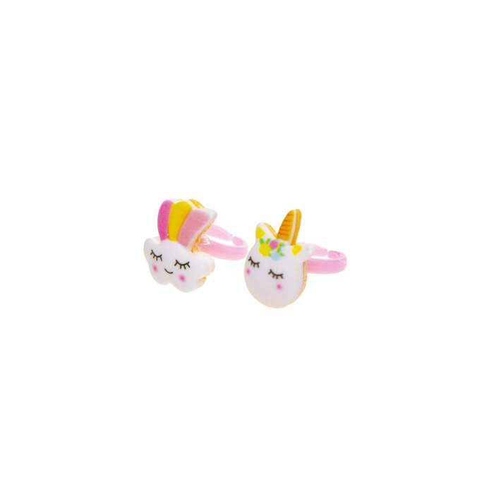 8 rings in a box - unicorns II