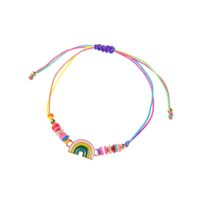 Children's bracelet with beads - mix of patterns