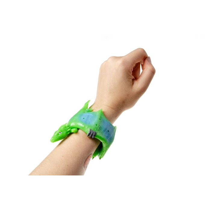 Breites Schnapparmband - Dinosaurier