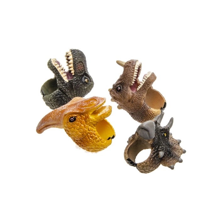 Ring with a dinosaur