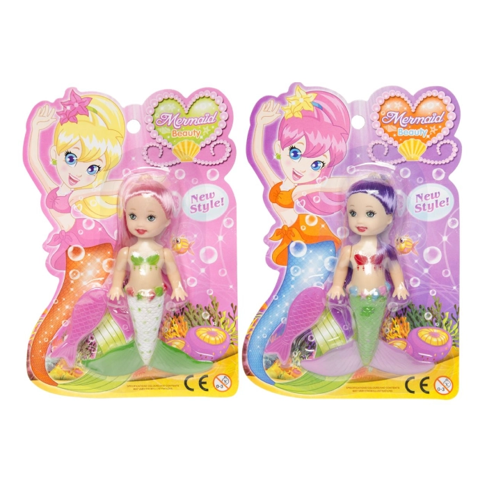Mermaid doll - 12 cm