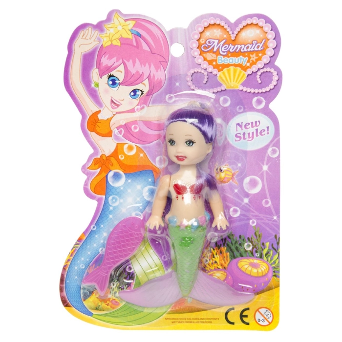 Mermaid doll - 12 cm