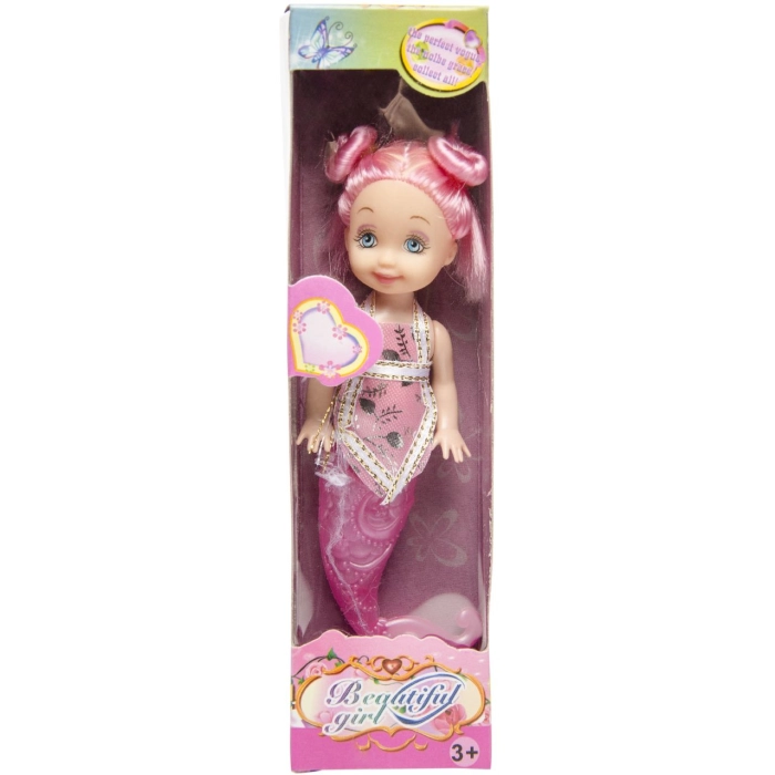 Mermaid box doll - 13 cm