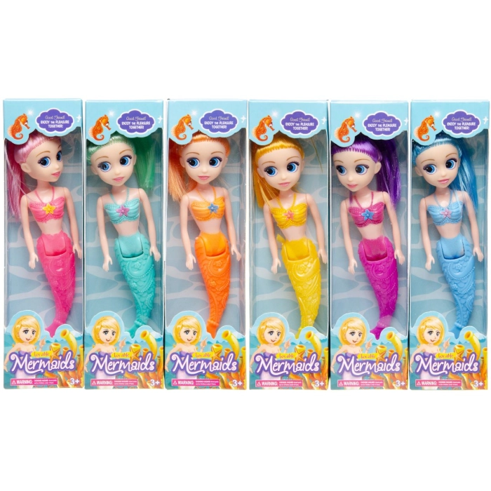 Mermaid box doll - 17 cm