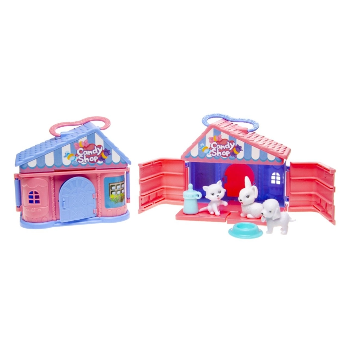 A toy house for pets