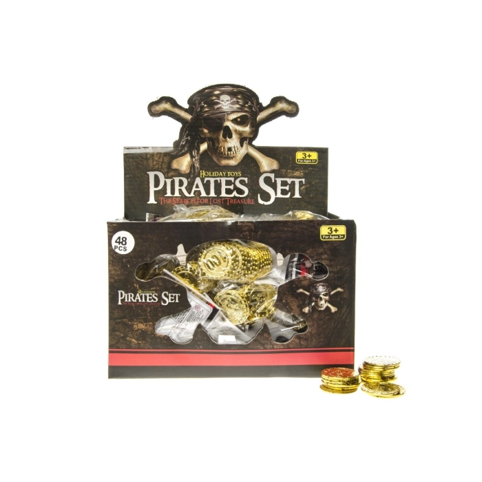Pirate's treasure - set of 20 gold coins