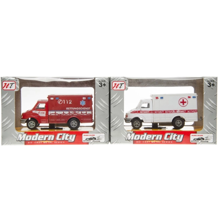 Die-cast toy car - city emergency services