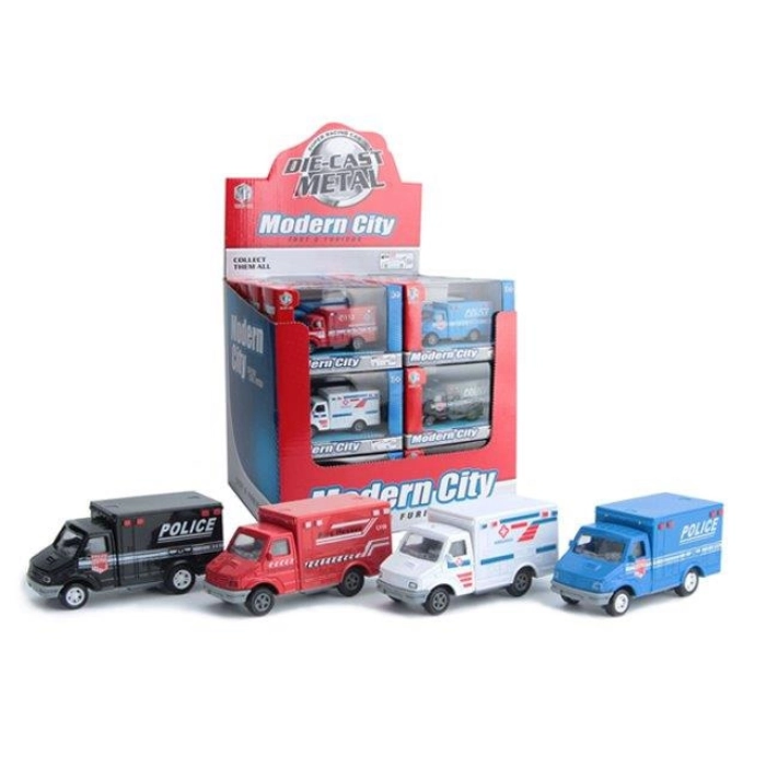 Die-cast toy car - city emergency services