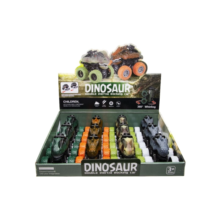 Dinosaur performance car with drive