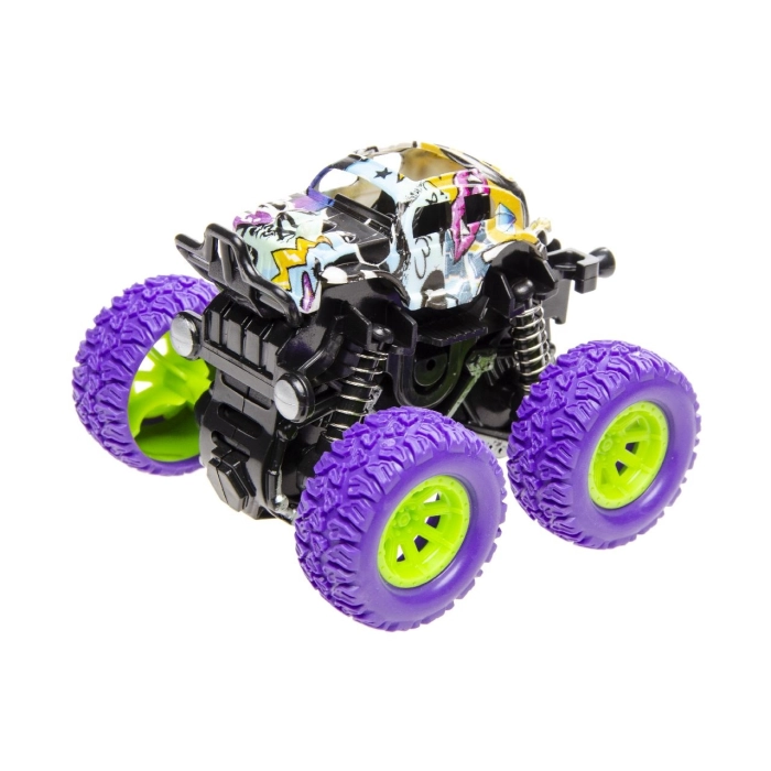 4x4 graffiti stunt car