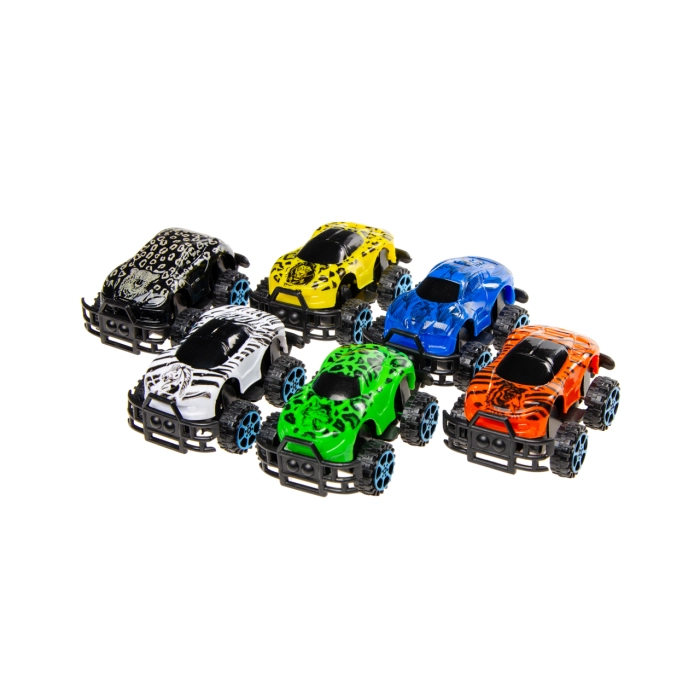 Pull back toy car - Jungle Racing mix