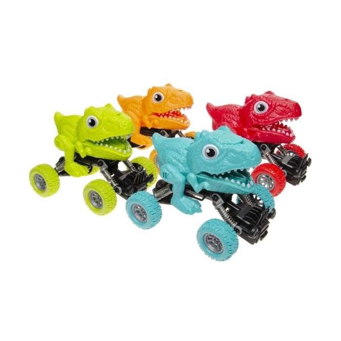 Dinosaur performance car with drive