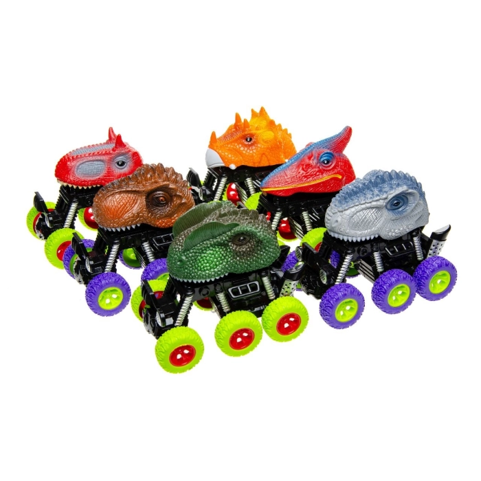 Dinosaur performance car with drive