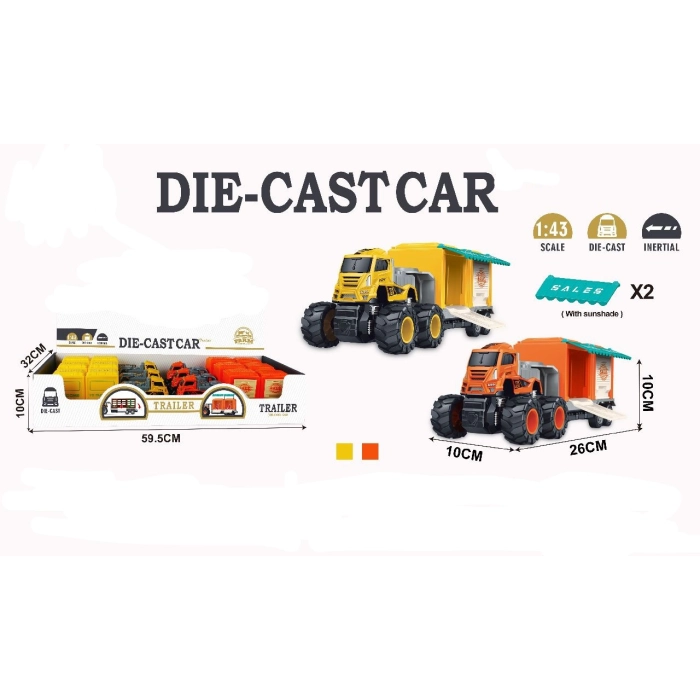 Die-Cast garbage truck