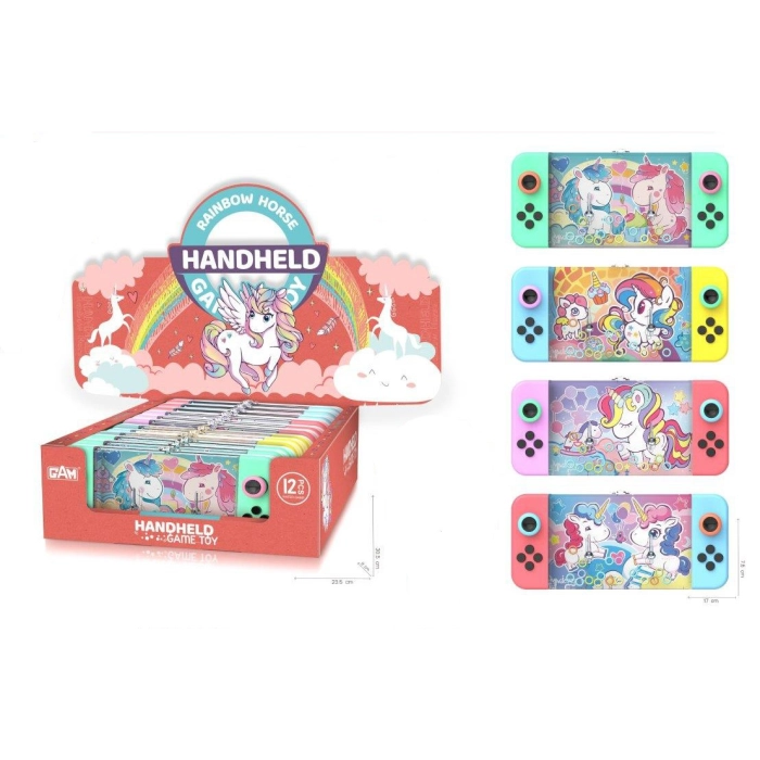 Arcade game with liquid - unicorns mix