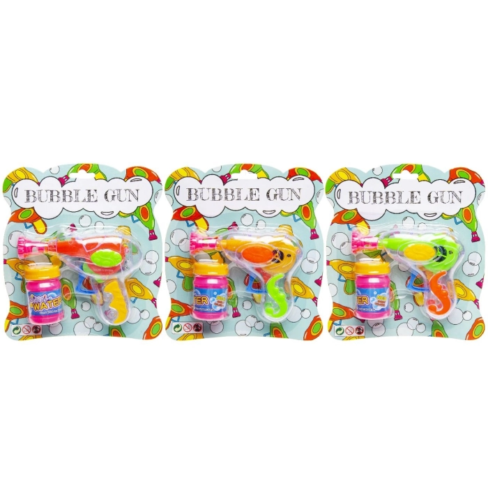 Mixed soap bubble gun