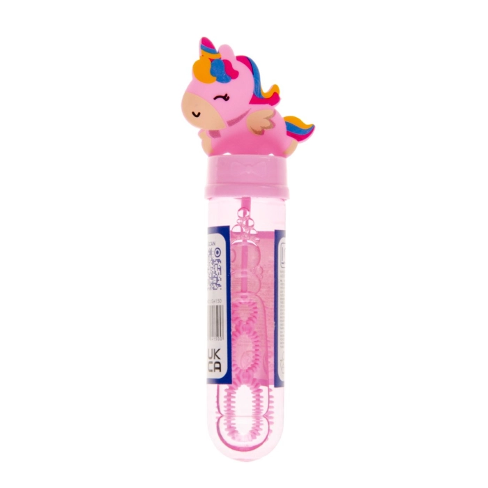 Unicorn soap bubbles