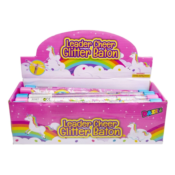 Magic wand with glitter - unicorns