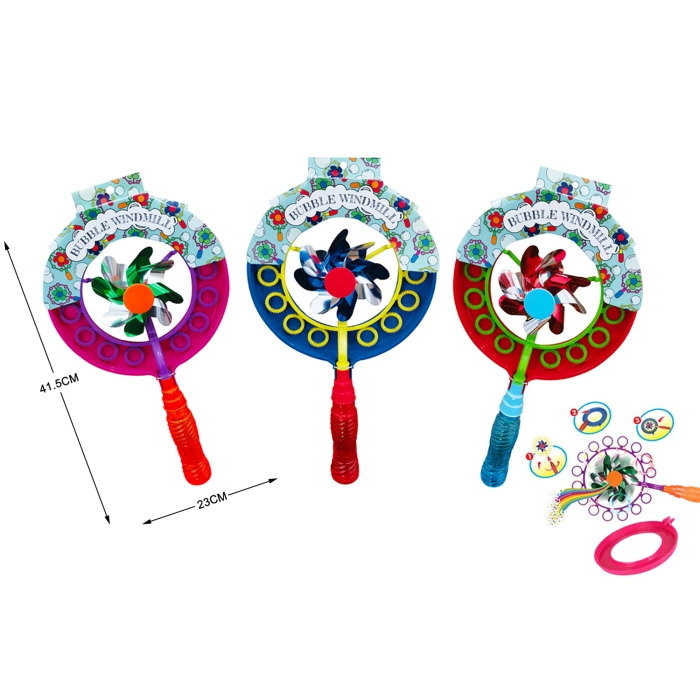 Вітряк + мильні бульбашки - 42 см