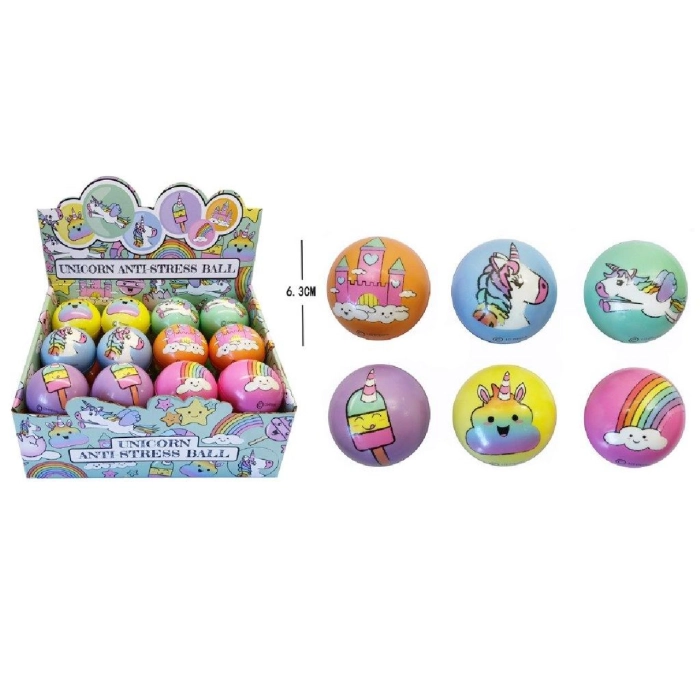 Stress ball unicorns - mix
