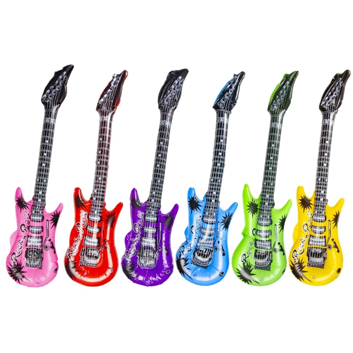 Inflatable guitar