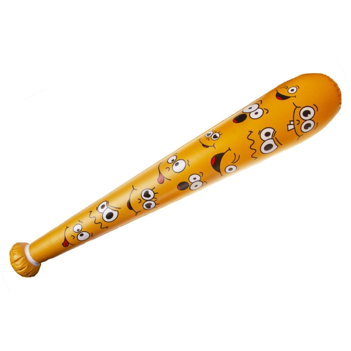 Aufblasbarer Baseballschläger - Emoticon