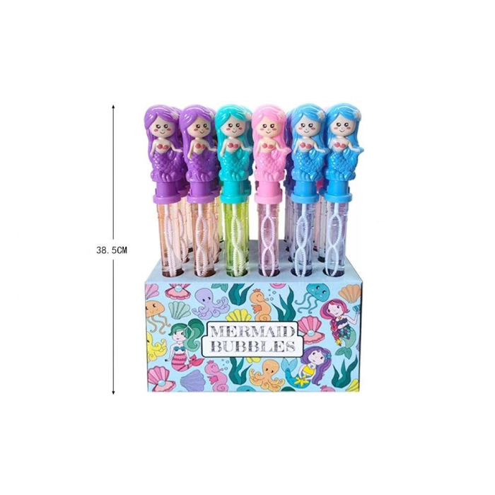 XL mermaid soap bubbles - length 38 cm