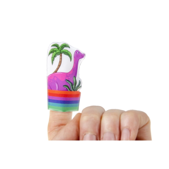 Fingerpuppen Spielzeug - Dinosaurier 5 Stück