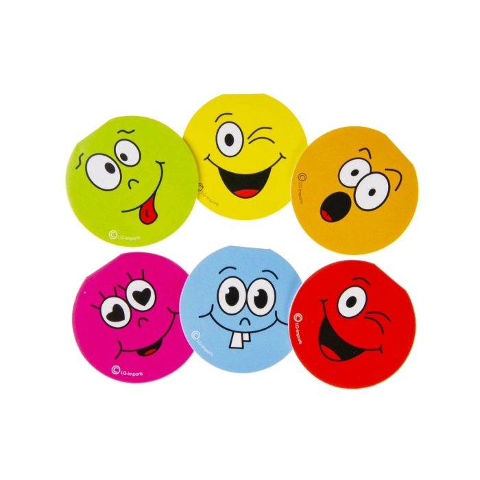Smiley Notizblock - 28 Karten