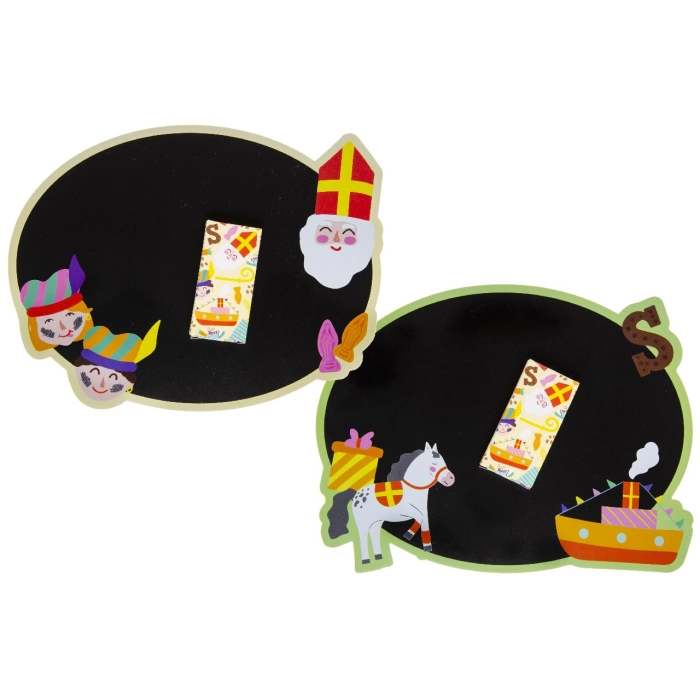 Drawing board + chalk - Christmas Sinterklaas