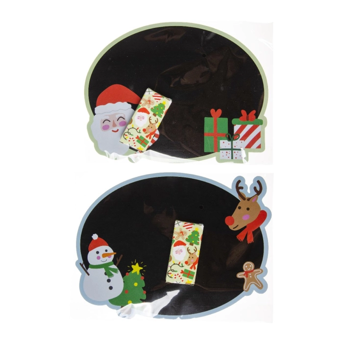Drawing board + chalk - Christmas
