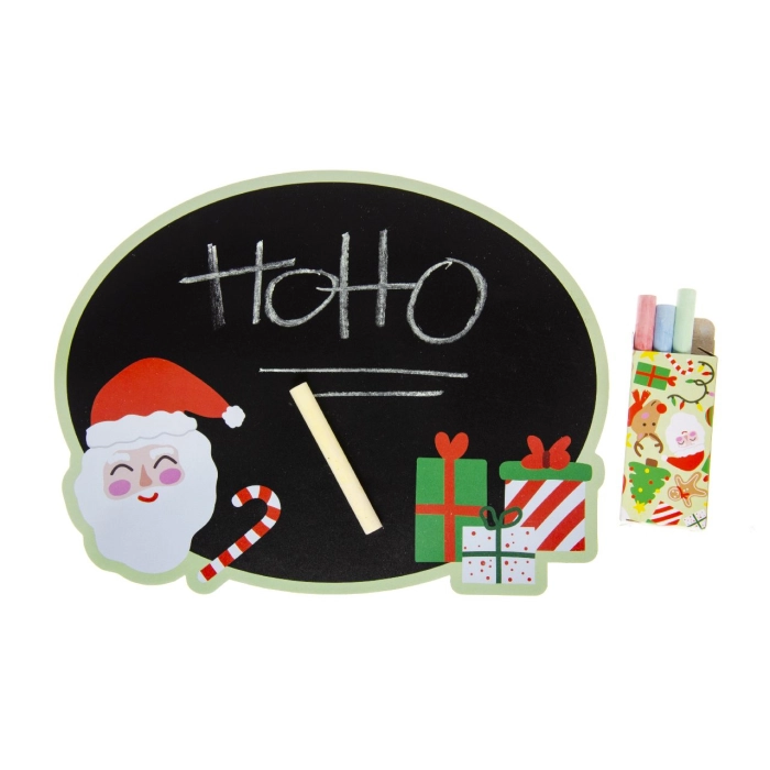 Drawing board + chalk - Christmas