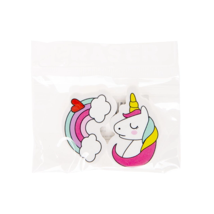 Magical time unicorn erasers