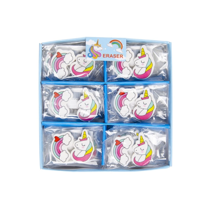 Magical time unicorn erasers
