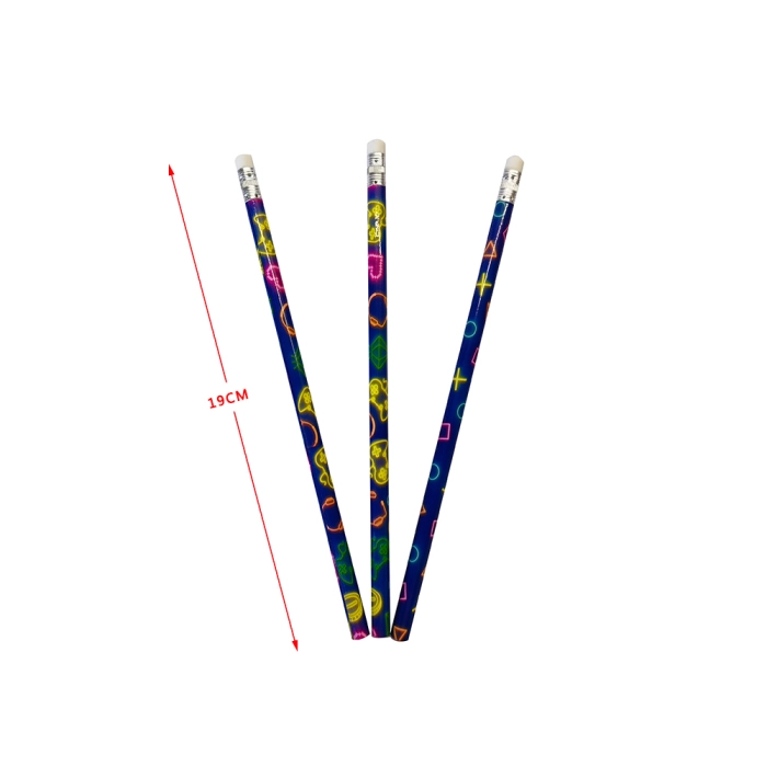 Gamer pencil with eraser