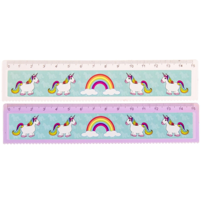 Unicorn ruler - 15 cm