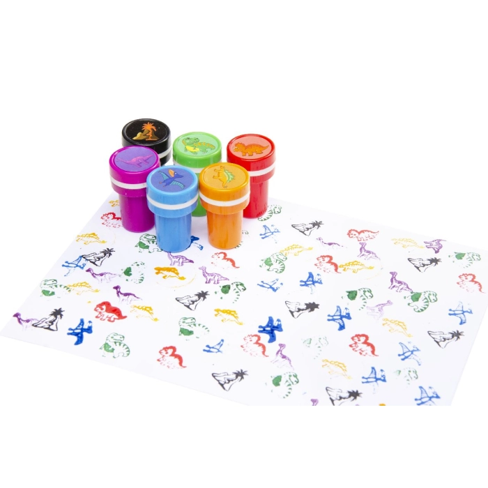 Dinosaur plastic stamps