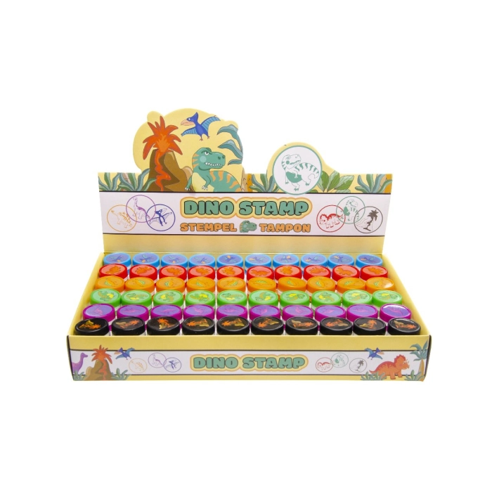 Dinosaur plastic stamps