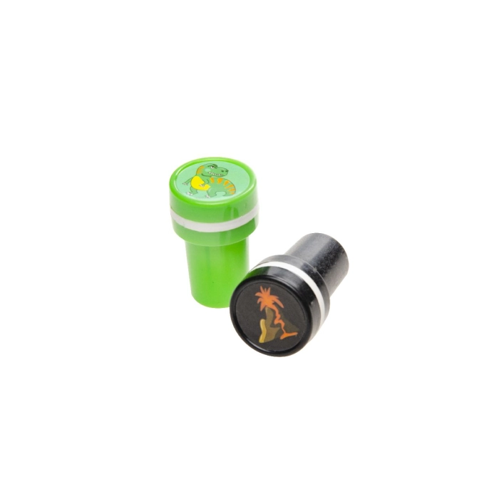 Dinosaur plastic stamps