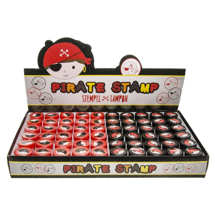 Plastic stamps - pirates