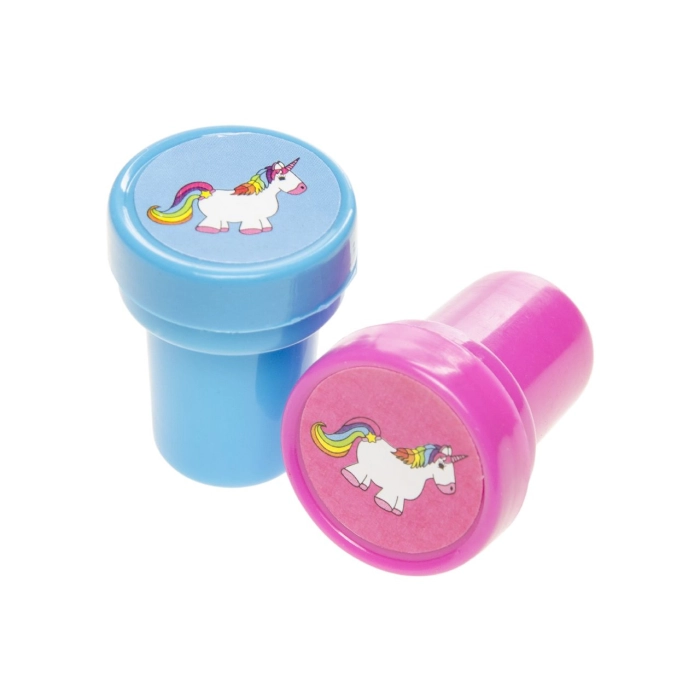 Plastic stamps - unicorns