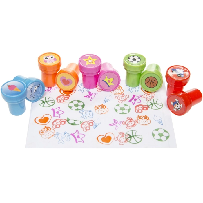 Plastic stamps - mix of designs