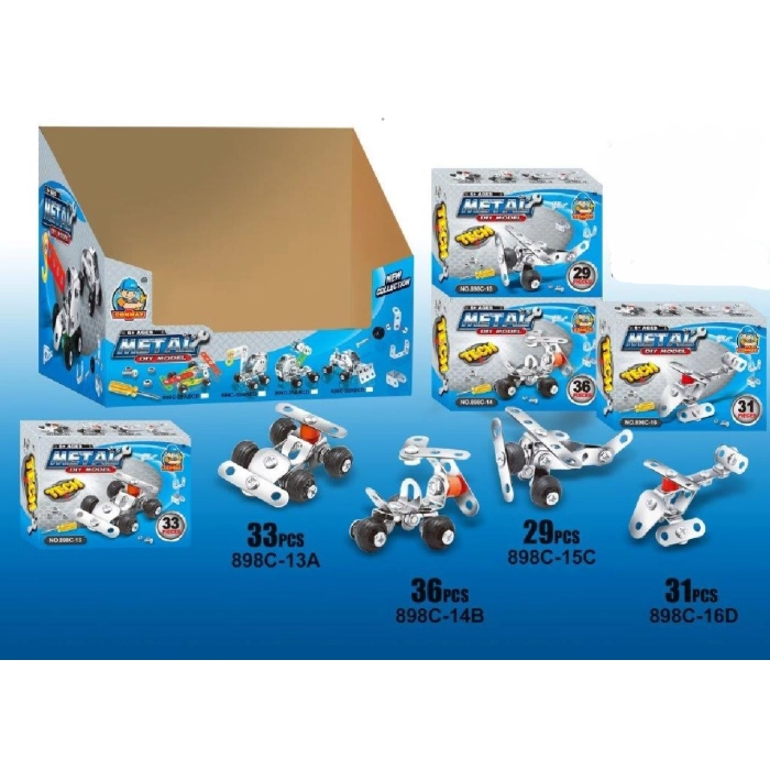 Metal bricks - build your own vehicle