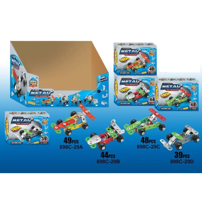 Metal Construction Blocks – Build a Car