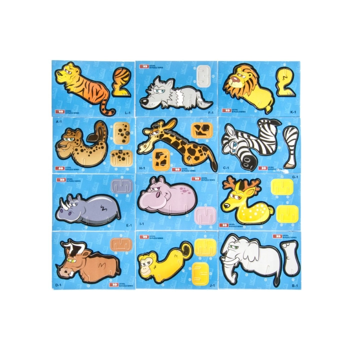 Építs egy vadállatot - 3D puzzle