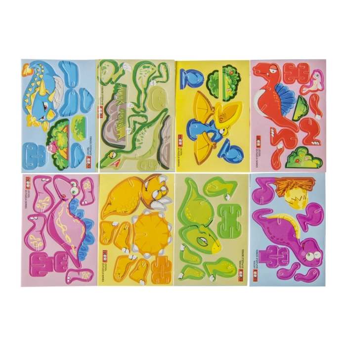 Build a dinosaur - 3D puzzle