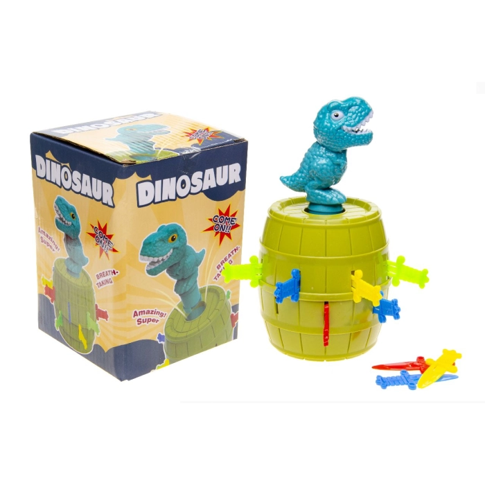 Dinosaur game in a barrel