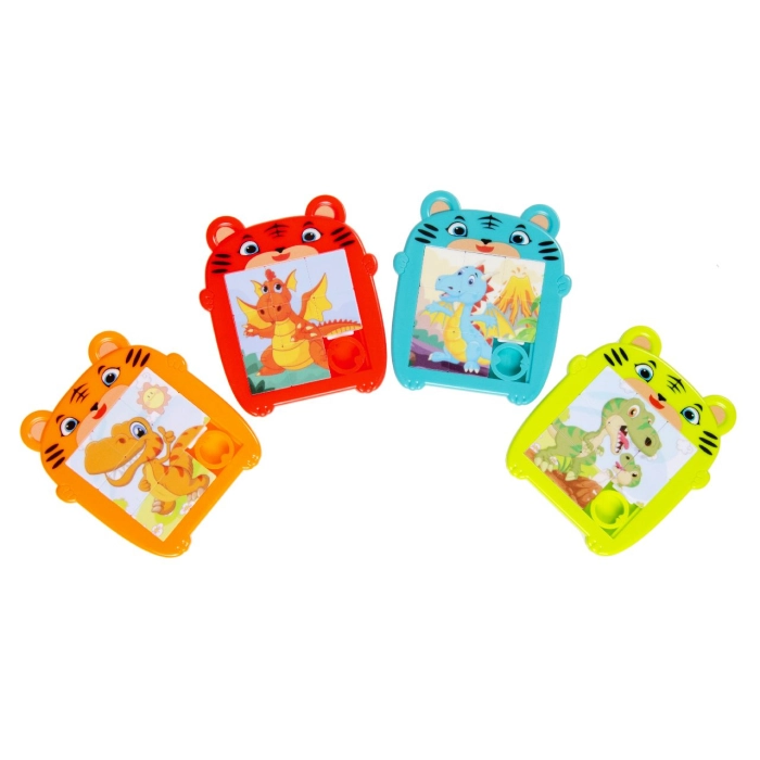 Puzzle for Little Explorers - sliding dinosaurs